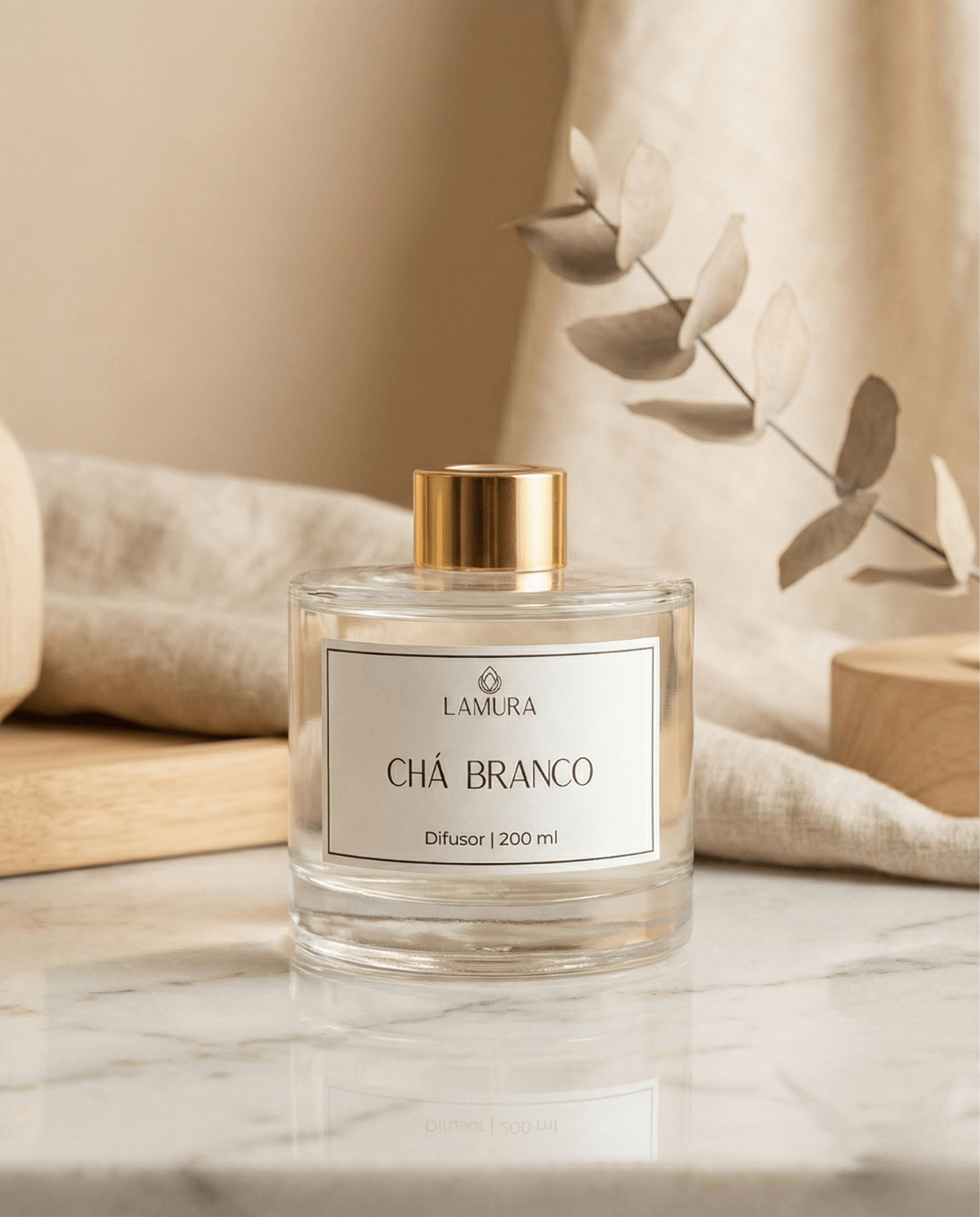 Difusor de Ambiente de Chá Branco - Lamura Aromas