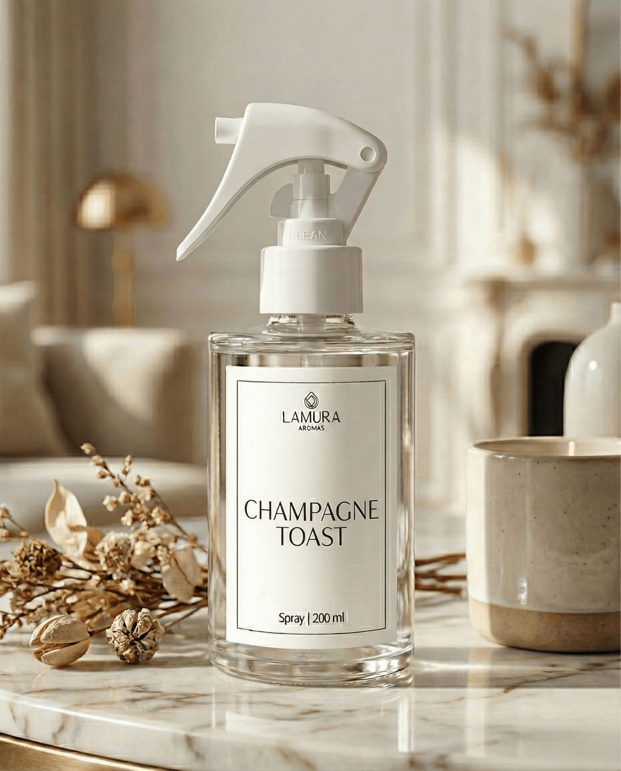 Home Spray Champagne Toast - Lamura Aromas